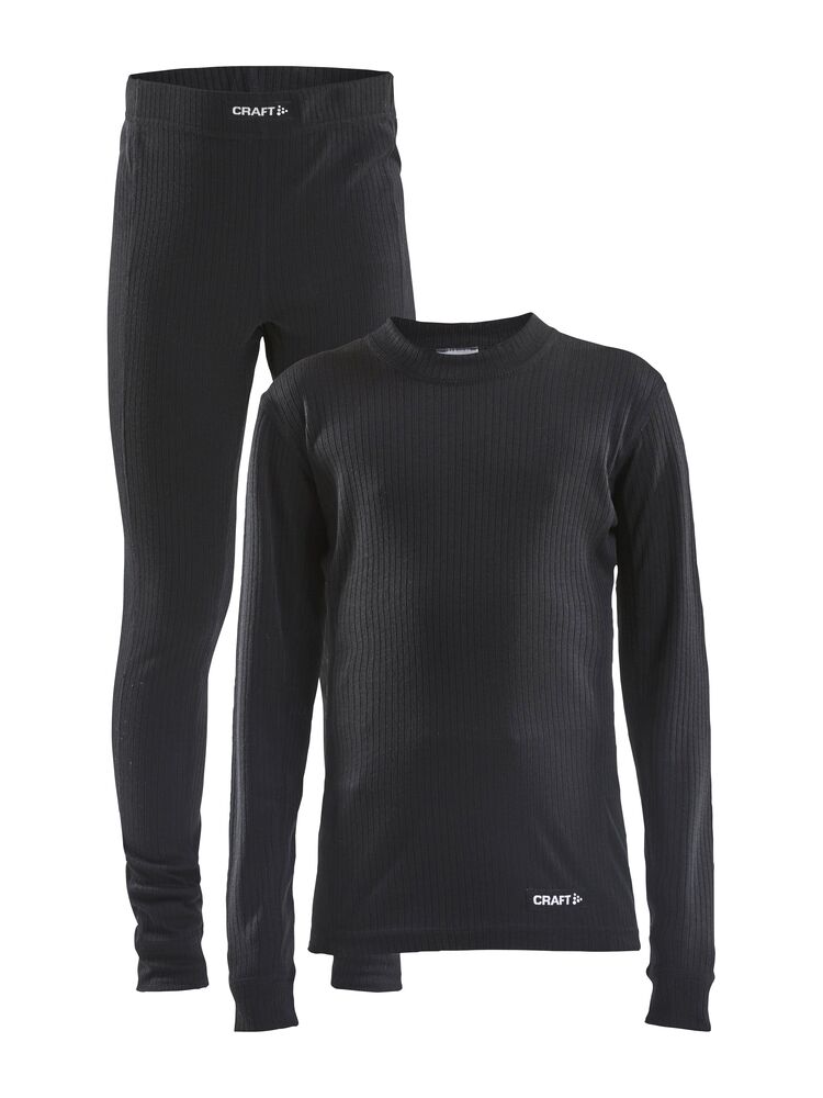 Craft CORE Dry Baselayer Set J - Black AW25 [999000] / 110/116