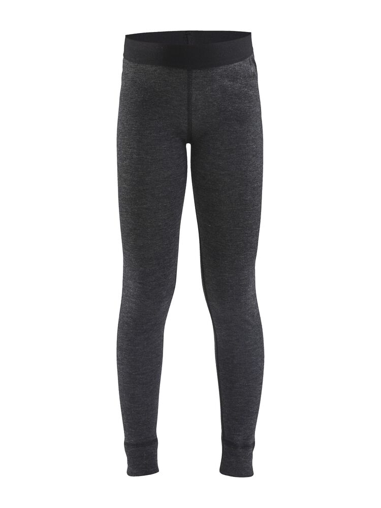 Craft Wool Merino Set Jr - BLACK MELANGE [998000] / 110/116