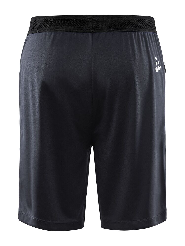 Craft Evolve Zip Pocket Shorts Jr - Asphalt (retail) [995000] / 122/128