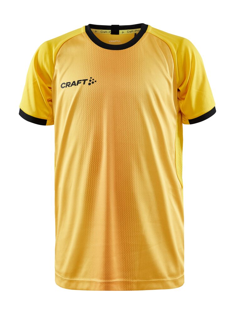 Progress 2.0 Graphic Jersey Jr från Craft i Sweden yellow/Svart