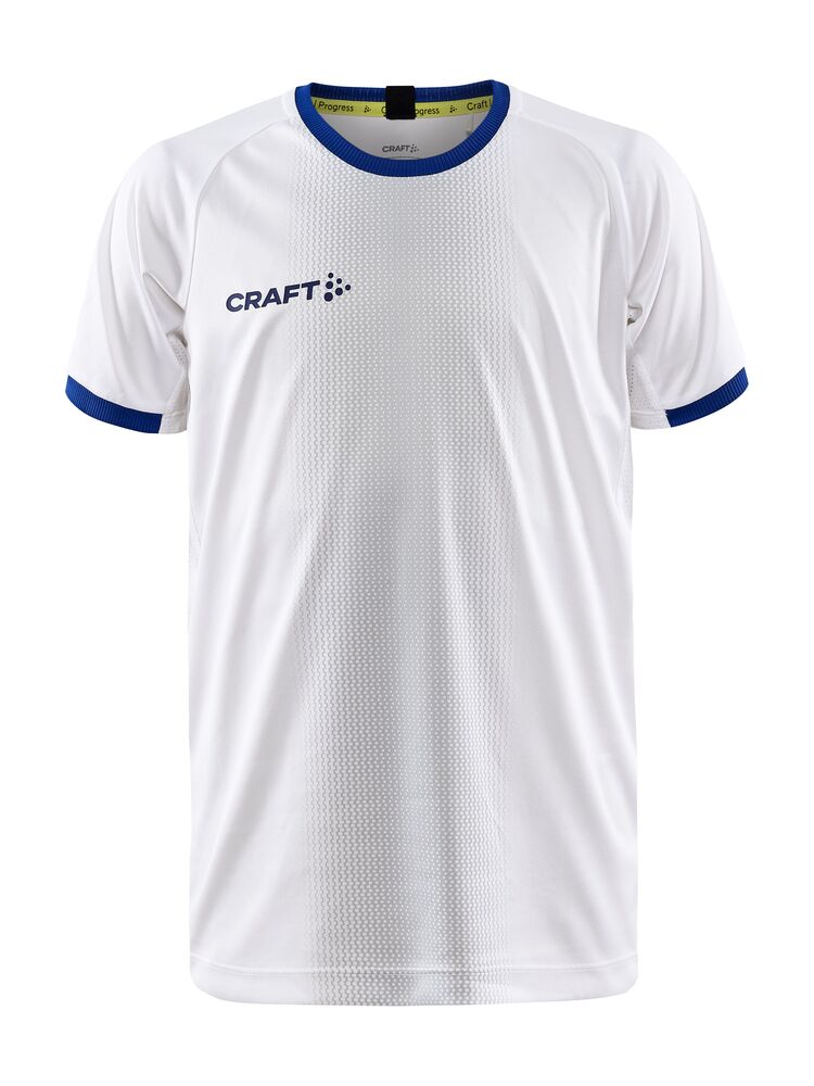 Progress 2.0 Graphic Jersey Jr från Craft i Vit/Club cobolt