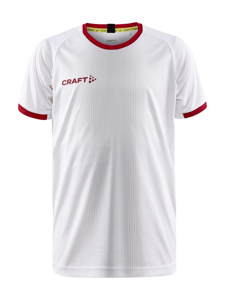 Progress 2.0 Graphic Jersey Jr från Craft i Vit/Bright red