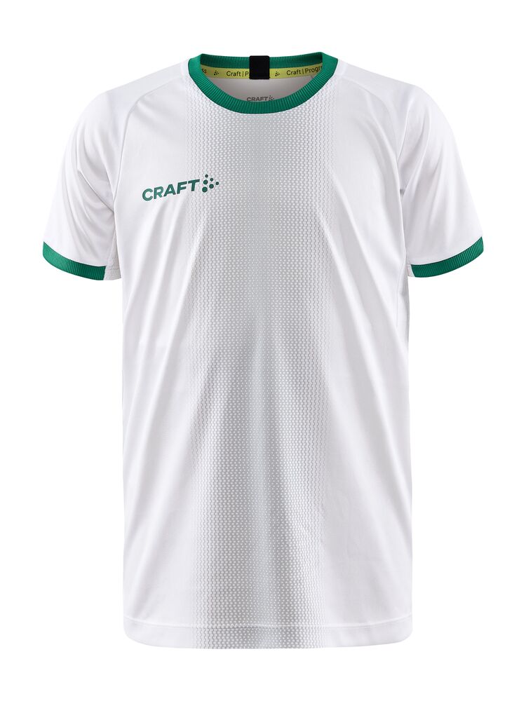 Progress 2.0 Graphic Jersey Jr från Craft i Vit/Team green