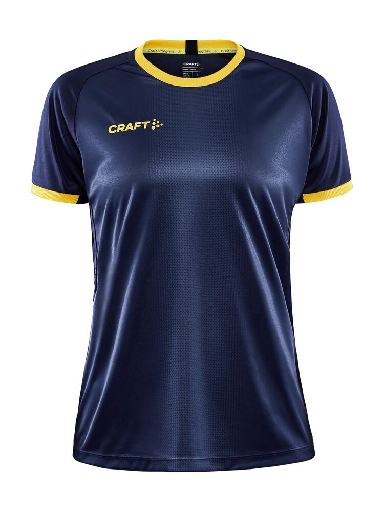 Progress 2.0 Graphic Jersey W från Craft i Marinblå/Sweden yellow