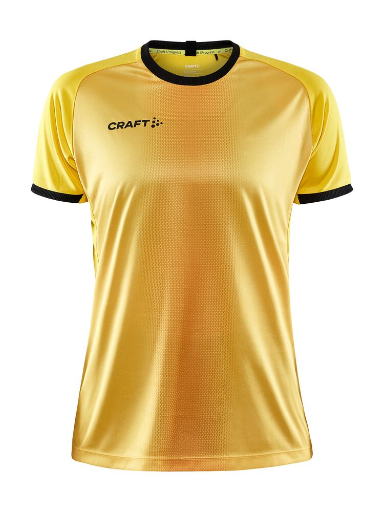 Progress 2.0 Graphic Jersey W från Craft i Sweden yellow/Svart