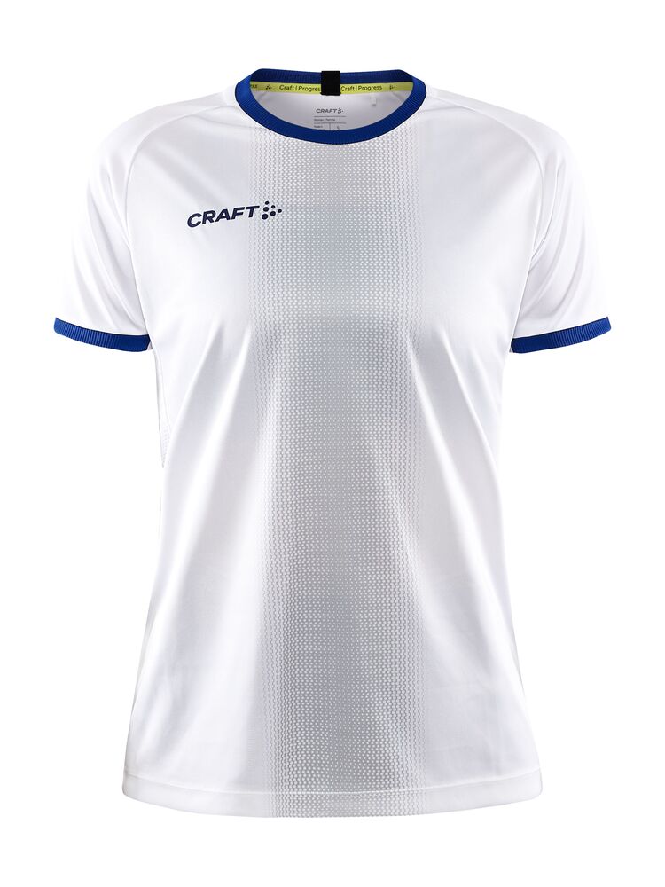 Progress 2.0 Graphic Jersey W från Craft i Vit/Club cobolt