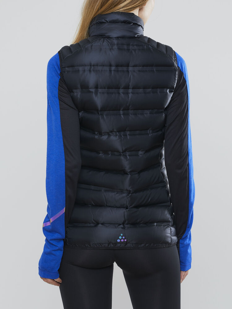 Craft Lt  down vest W - Black AW25 [999000] / XS