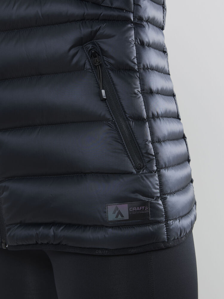 Craft Lt  down vest W - Black AW25 [999000] / XS