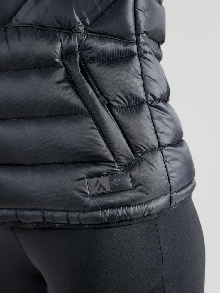 Craft Lt  down jkt W - Black AW25 [999000] / XS
