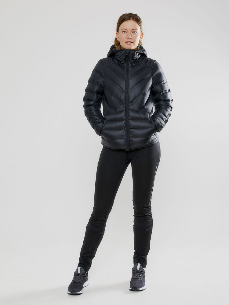 Craft Lt  down jkt W - Black AW25 [999000] / XS