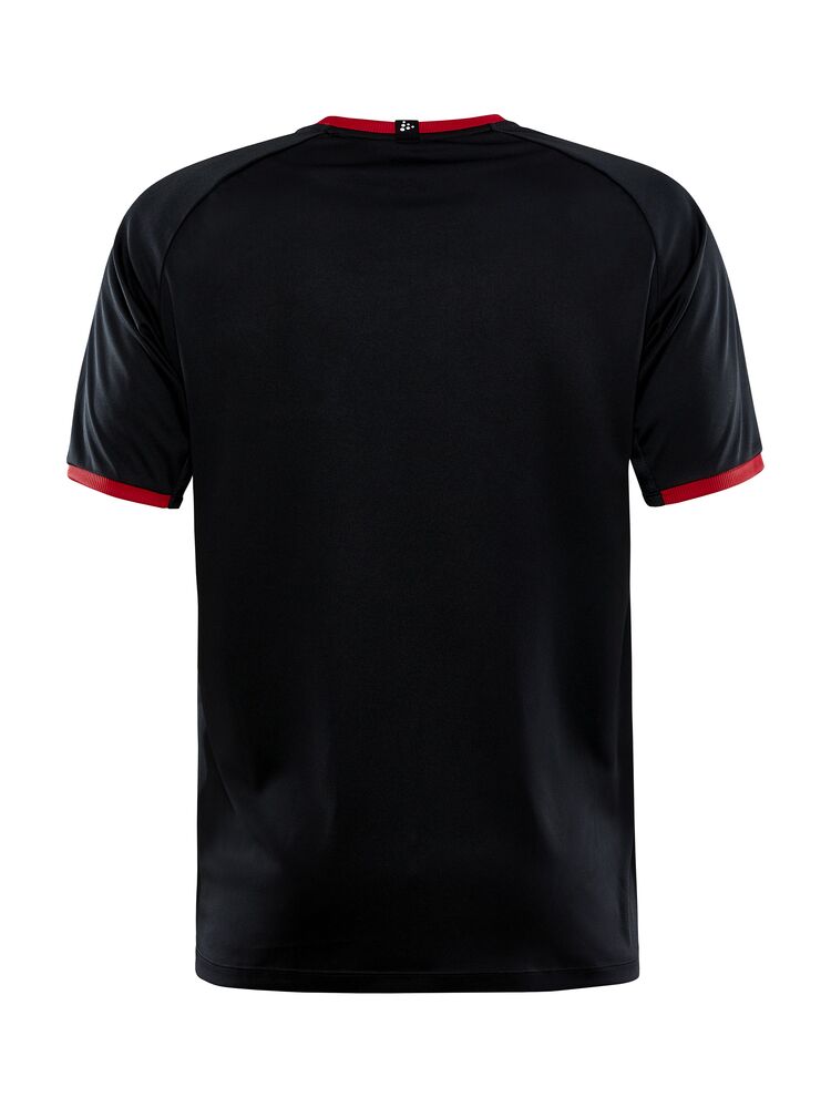 Craft Progress 2.0 Graphic Jersey M - BLACK-BRIGHT RED [999430] / XS