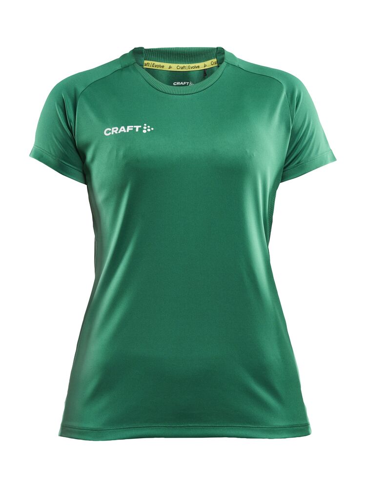 Evolve Tee W från Craft i Team green