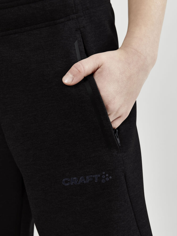 Craft CORE Soul Sweatshorts Jr - Black AW25 [999000] / 122/128