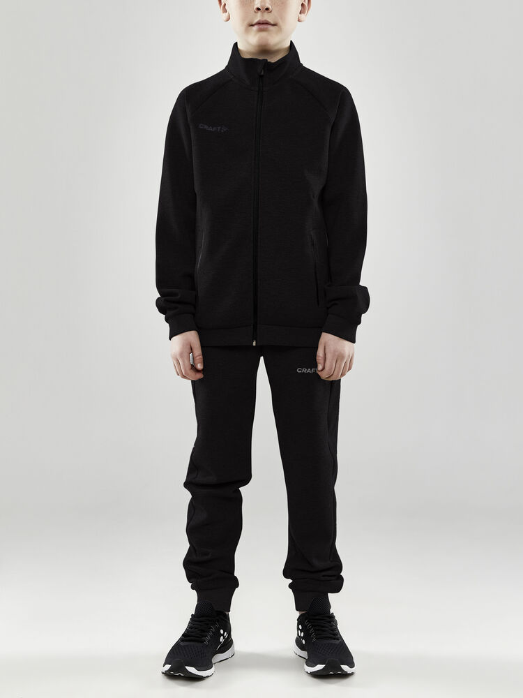 Craft CORE Soul Full Zip Jacket Jr - Black AW25 [999000] / 122/128