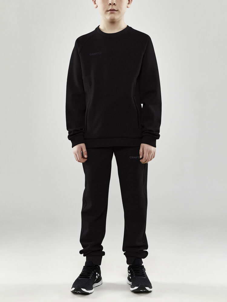 Craft CORE Soul Crew Sweatshirt Jr - Black AW25 [999000] / 122/128