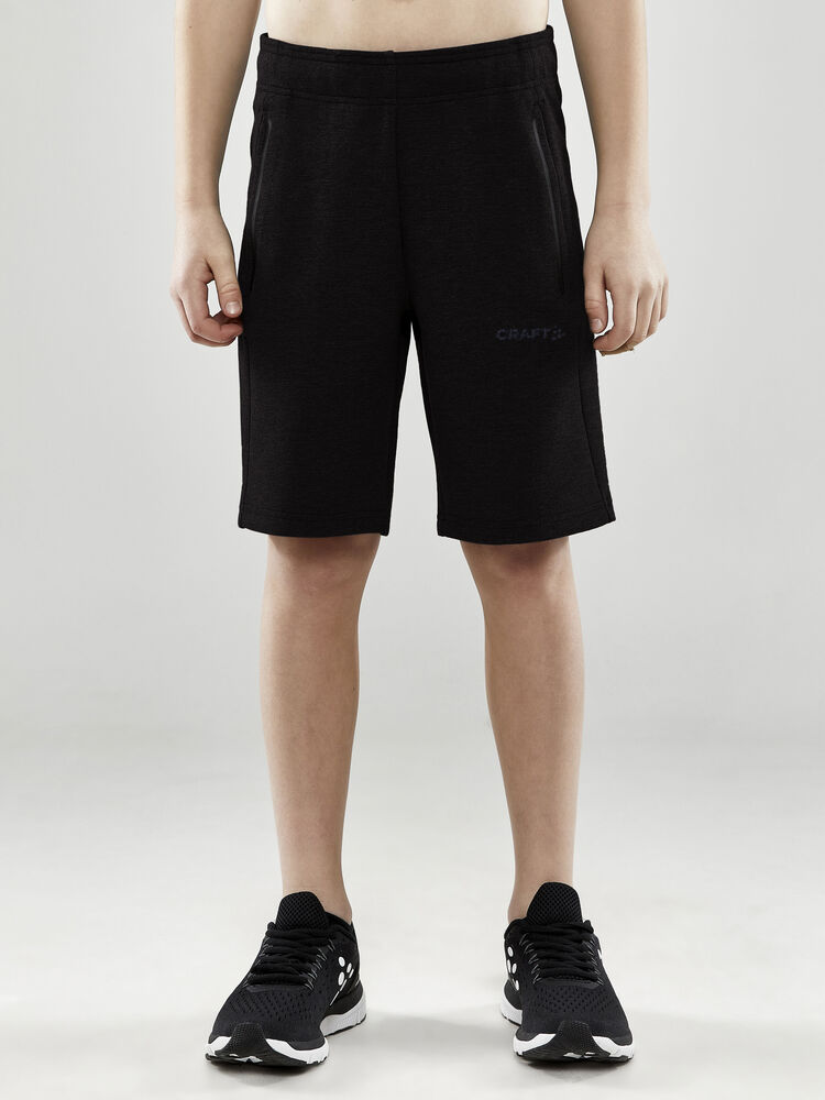 Craft CORE Soul Sweatshorts Jr - Black AW25 [999000] / 122/128