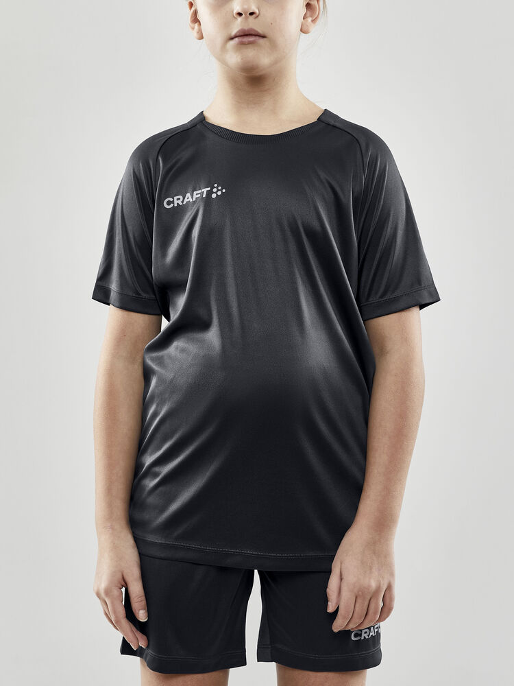 Craft Evolve Tee Jr - Asphalt (retail) [995000] / 122/128