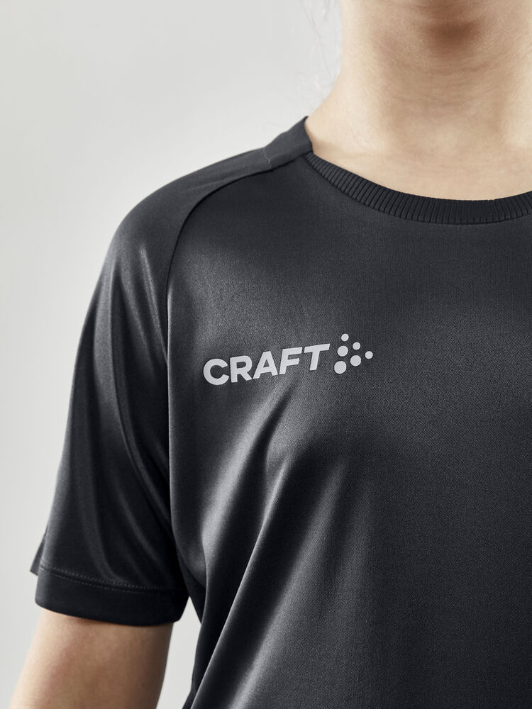 Craft Evolve Tee Jr - Asphalt (retail) [995000] / 122/128