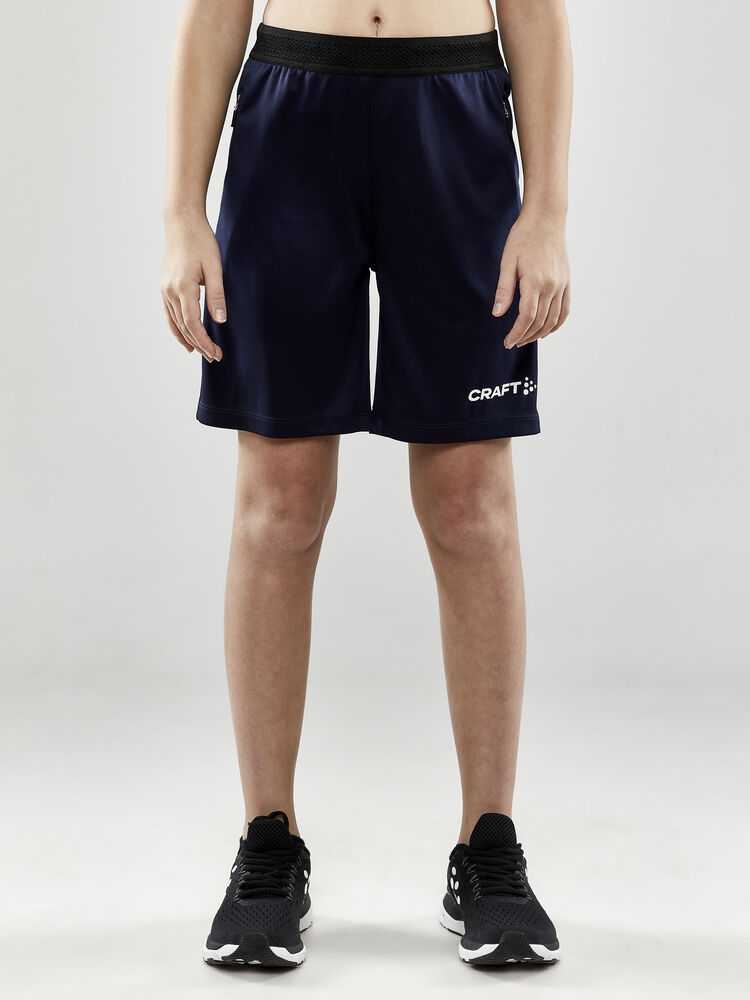 Craft Evolve Zip Pocket Shorts Jr - NAVY [390000] / 122/128