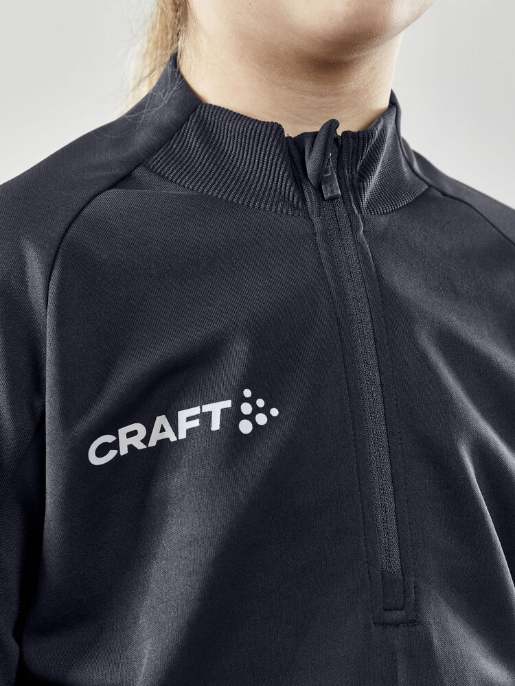 Craft Evolve Halfzip Jr - Asphalt (retail) [995000] / 122/128