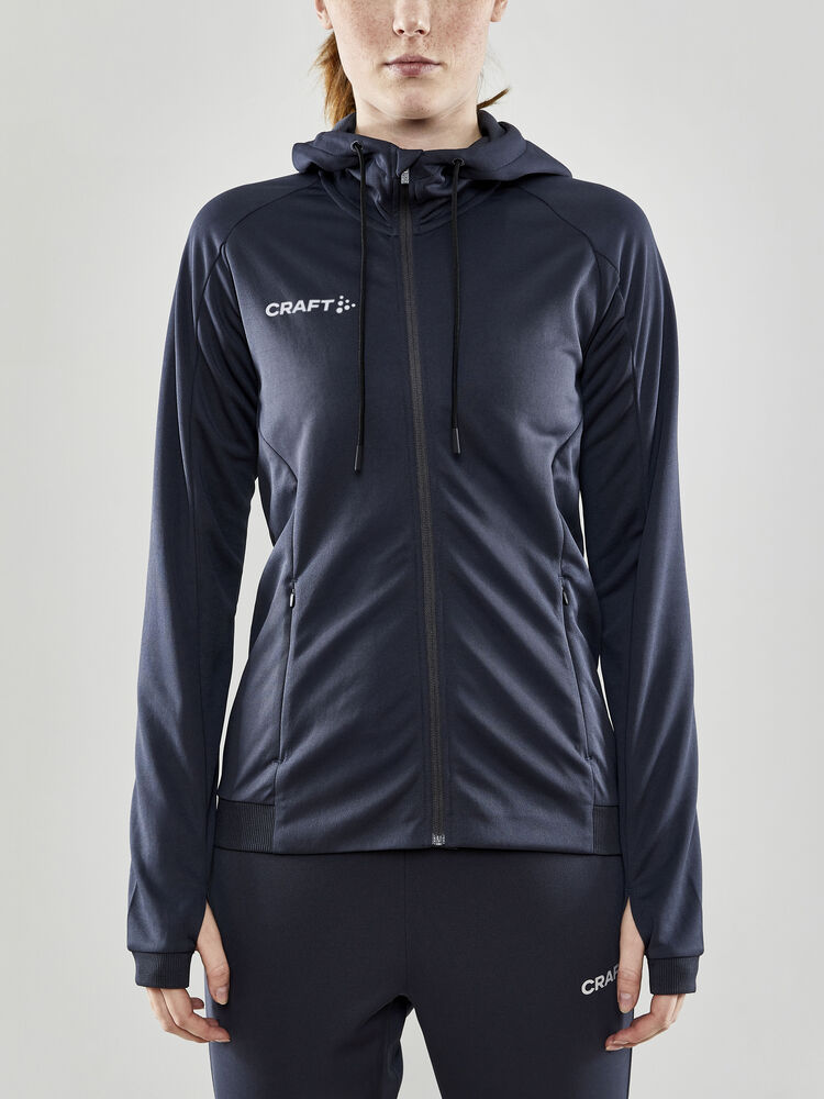 Craft Evolve Hood Jacket W - Asphalt (retail) [995000] / XS