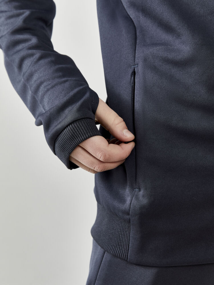 Craft Evolve Hood Jacket Jr - Asphalt (retail) [995000] / 122/128