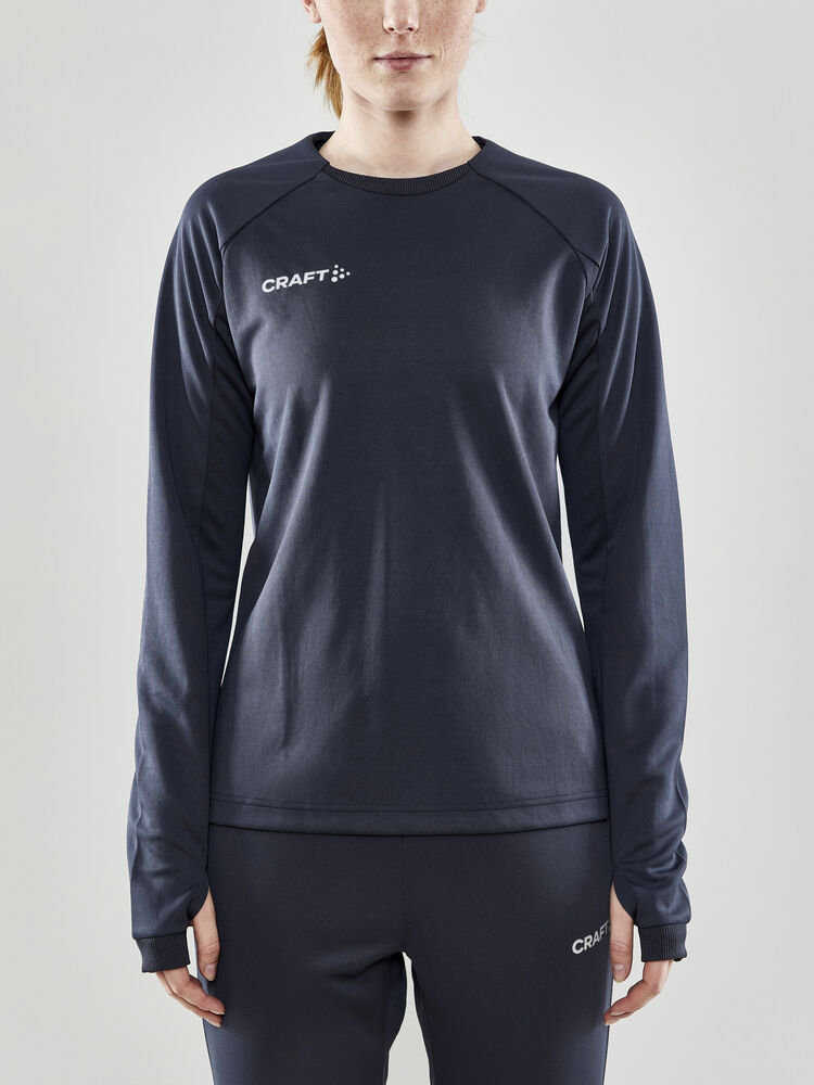Craft Evolve Crew Neck W - Asphalt (retail) [995000] / XS