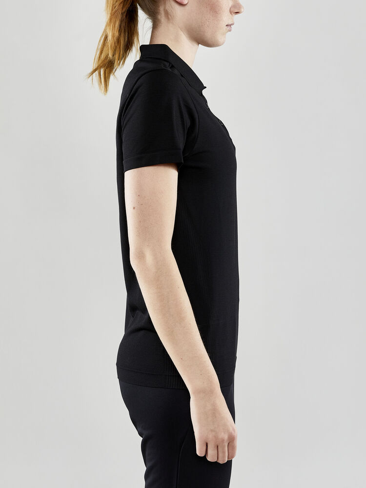 Craft ADV Seamless Polo Shirt W - Black AW25 [999000] / XS