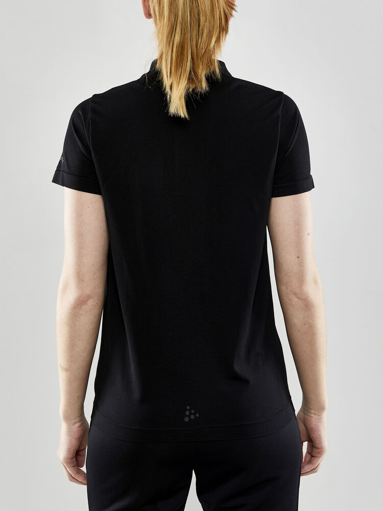 Craft ADV Seamless Polo Shirt W - Black AW25 [999000] / XS