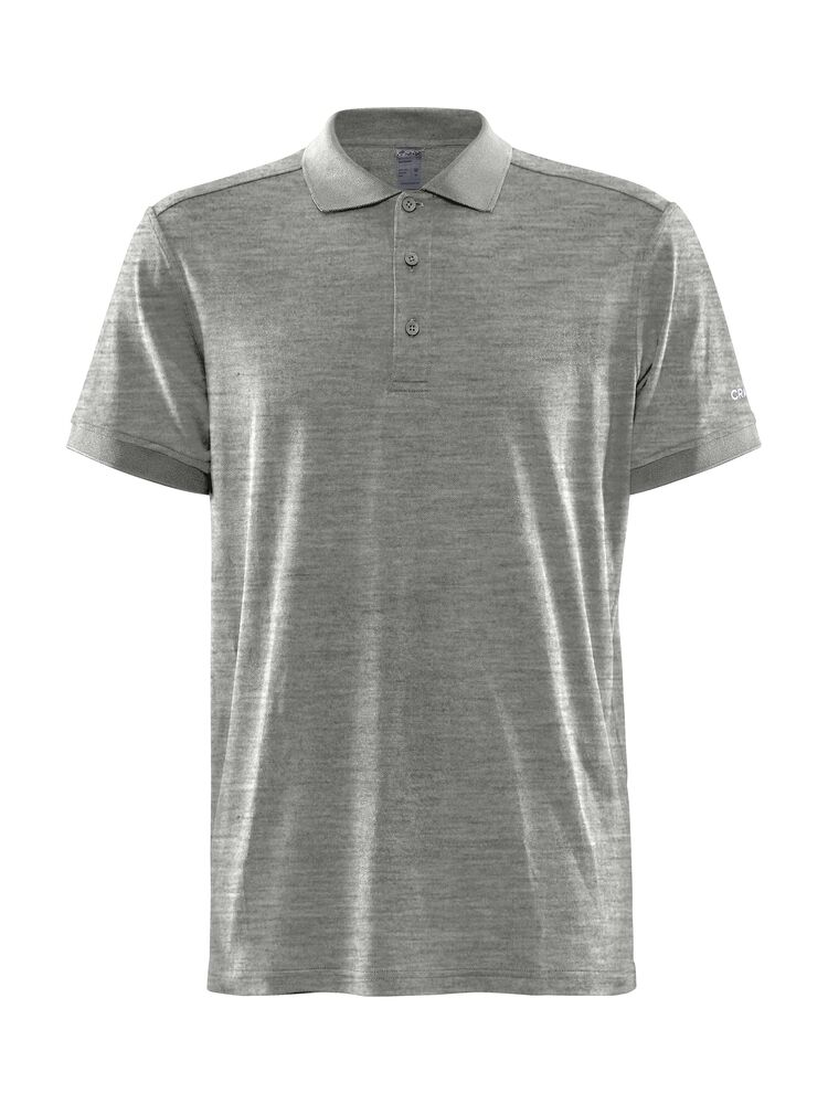 CORE Blend Polo Shirt M från Craft i Grey melange