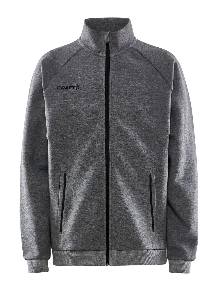 CORE Soul Full Zip Jacket Jr från Craft i Dk grey melange