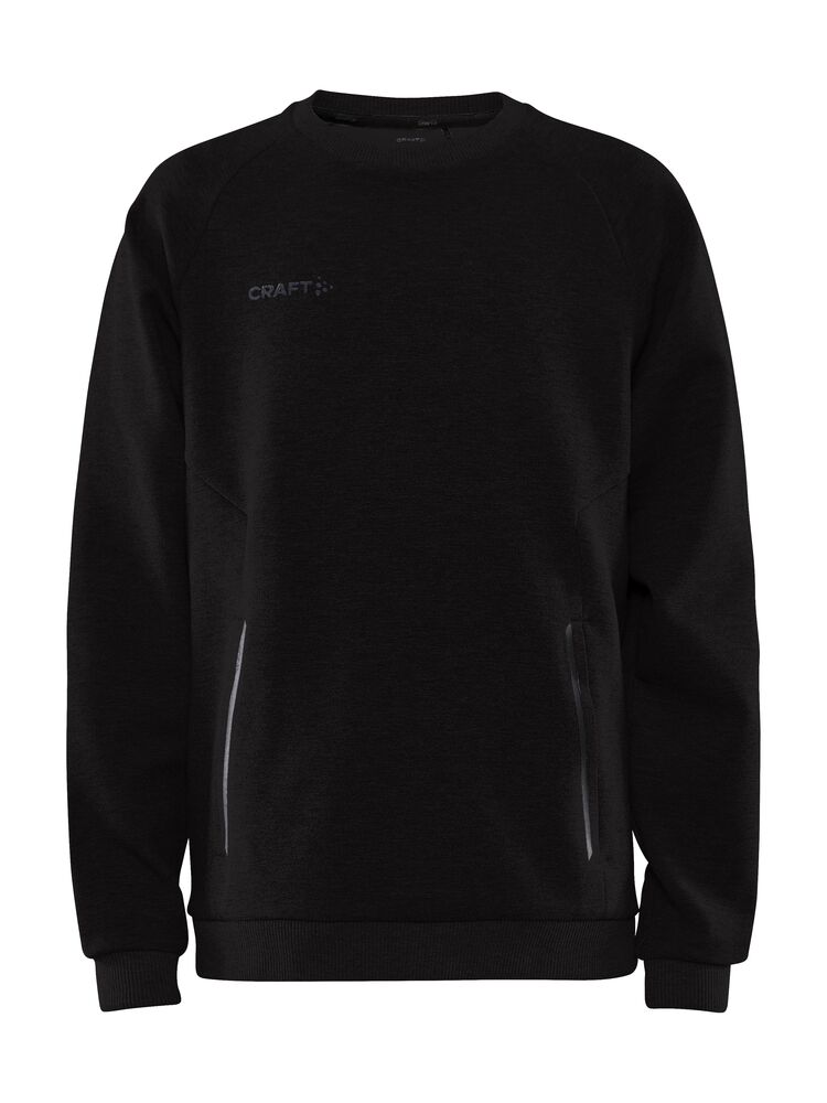 Craft CORE Soul Crew Sweatshirt Jr - Black AW25 [999000] / 122/128