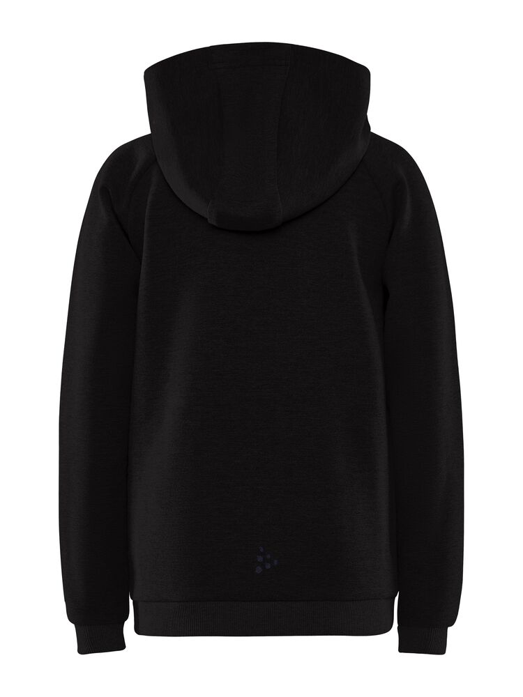Craft CORE Soul Hood Sweatshirt Jr - Black AW25 [999000] / 122/128