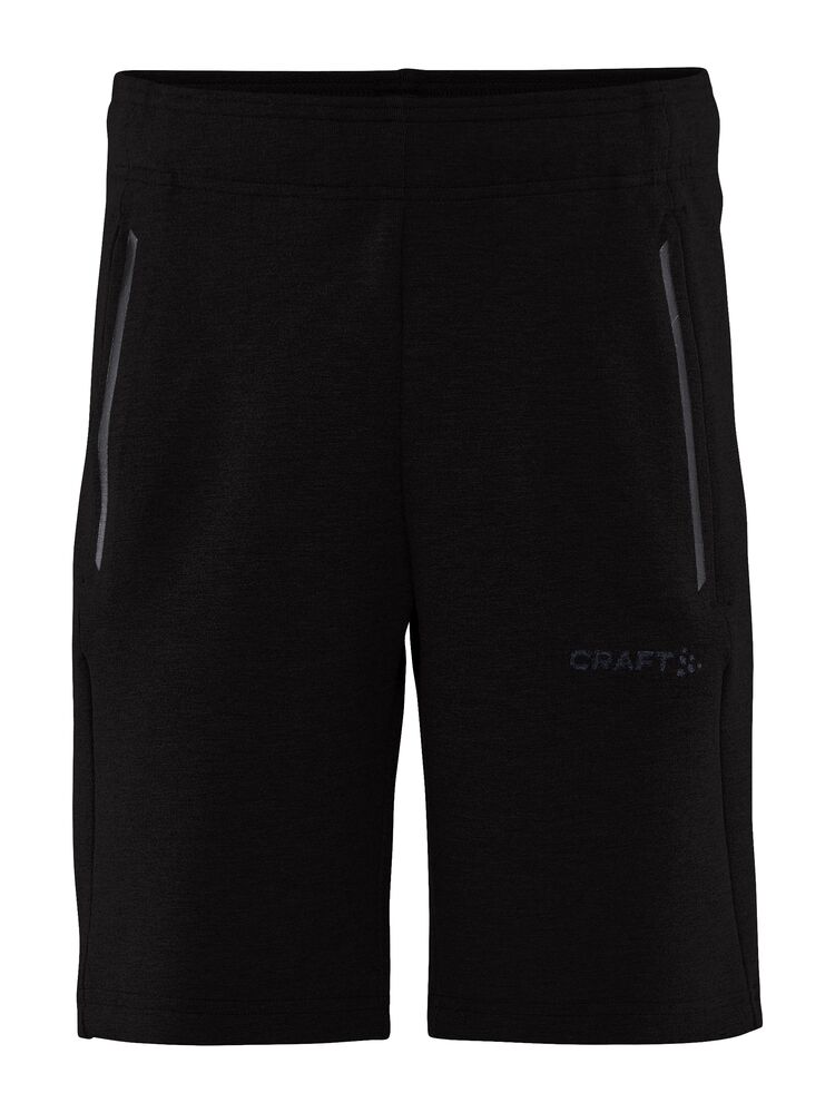Craft CORE Soul Sweatshorts Jr - Black AW25 [999000] / 122/128