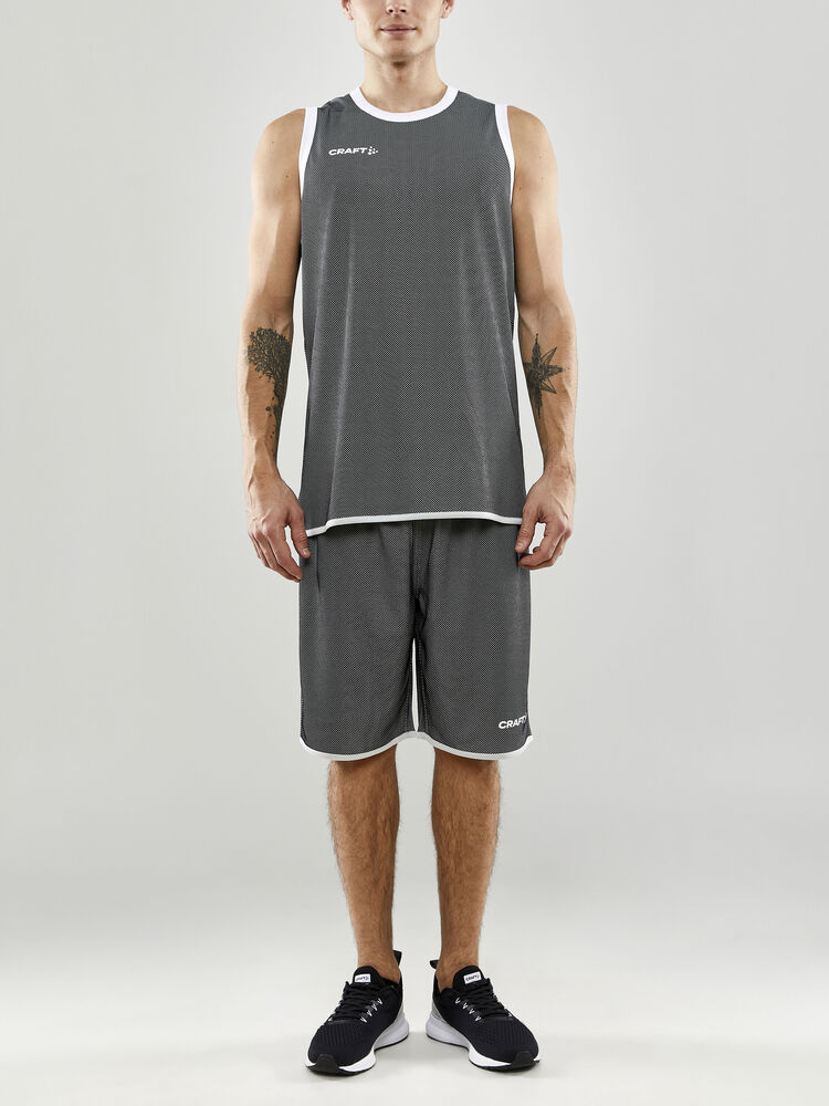Craft Progress Reversible Basket Singlet M - Black/White AW25 [999900] / XS