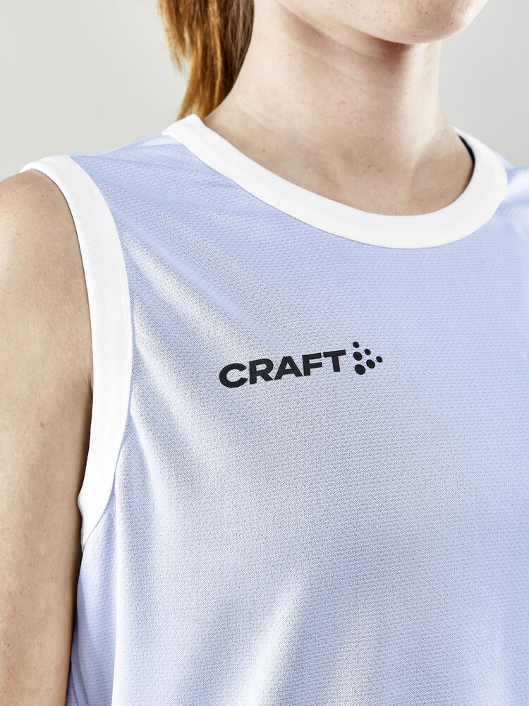 Craft Progress Reversible Basket Singlet W - CLUB COBOLT-WHITE [346900] / XS