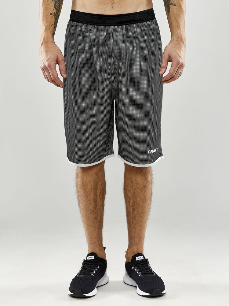 Craft Progress Reversible Basket Shorts M - Black/White AW25 [999900] / XS