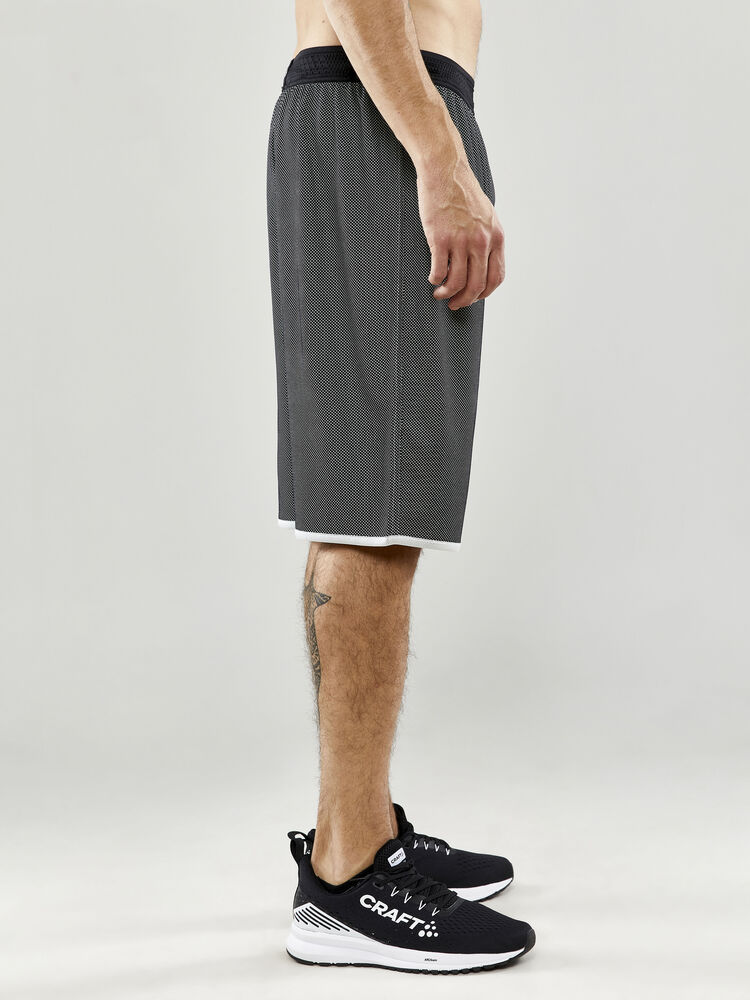 Craft Progress Reversible Basket Shorts M - Black/White AW25 [999900] / XS