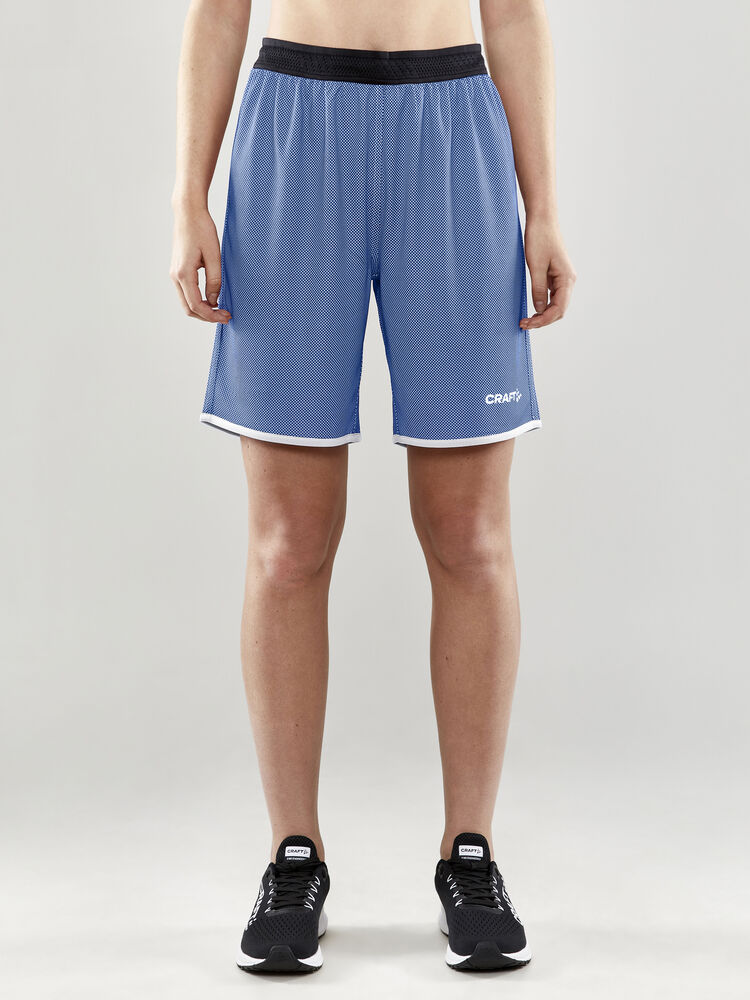 Craft Progress Reversible Basket Shorts W - CLUB COBOLT-WHITE [346900] / XS