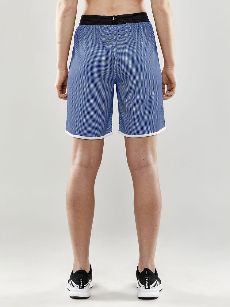 Craft Progress Reversible Basket Shorts W - CLUB COBOLT-WHITE [346900] / XS