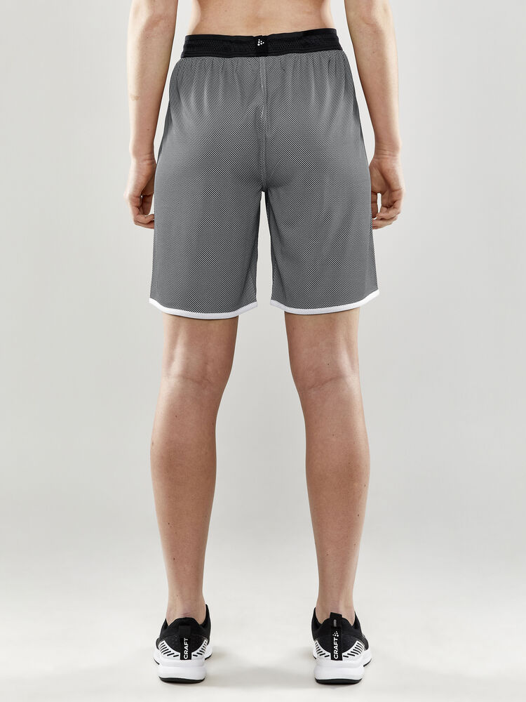 Craft Progress Reversible Basket Shorts W - Black/White AW25 [999900] / XS