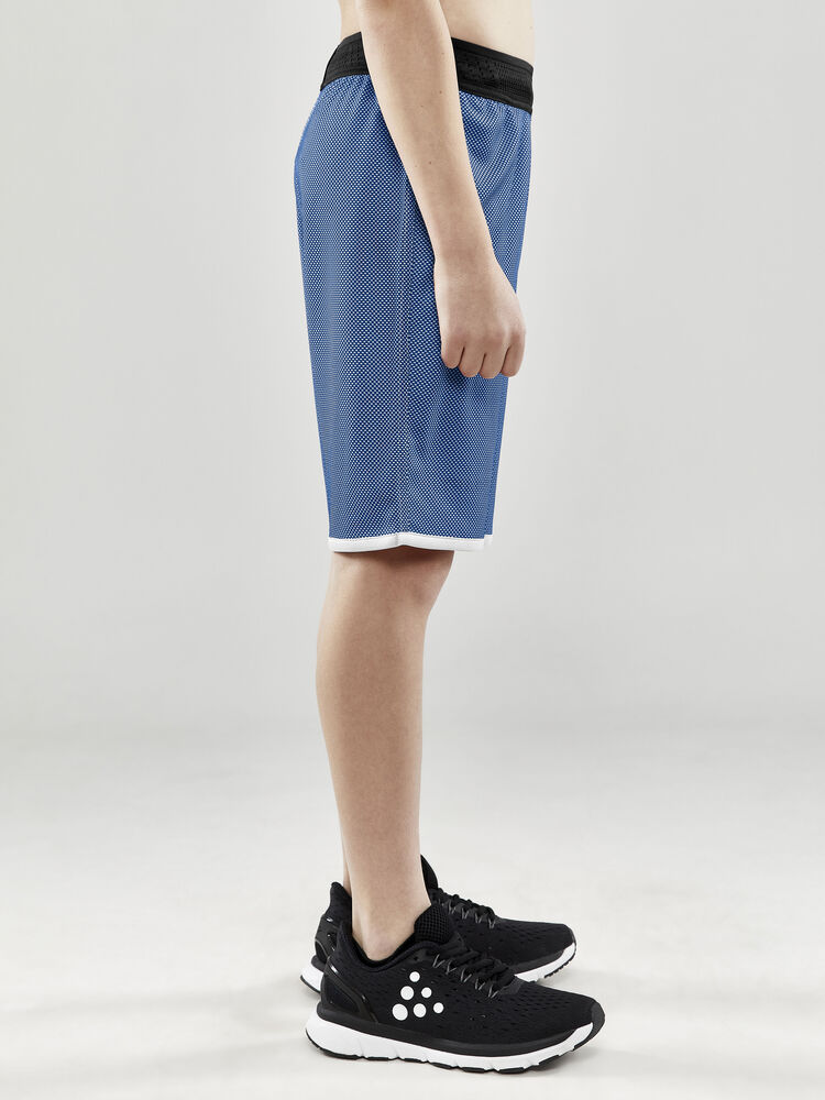 Craft Progress Reversible Basket Shorts Jr - CLUB COBOLT-WHITE [346900] / 122/128