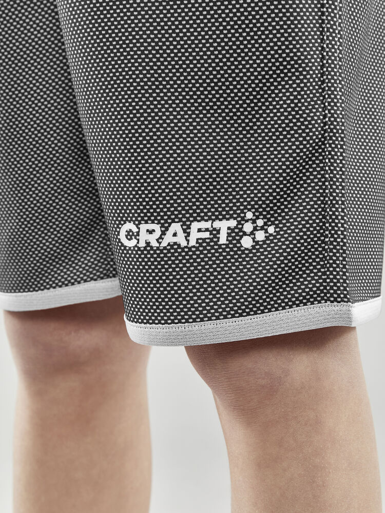 Craft Progress Reversible Basket Shorts Jr - Black/White AW25 [999900] / 122/128