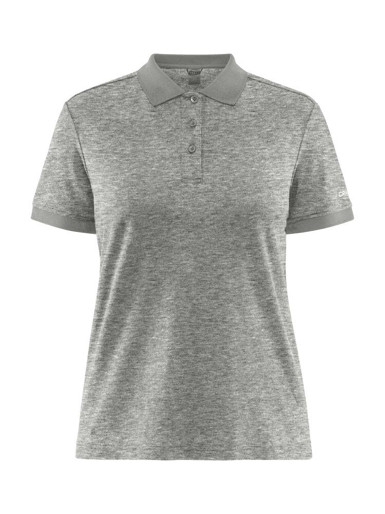 CORE Blend Polo Shirt W från Craft i Grey melange
