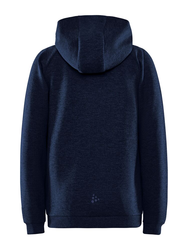 Craft CORE Soul Full Zip Hood Jr - DARK NAVY [395000] / 122/128