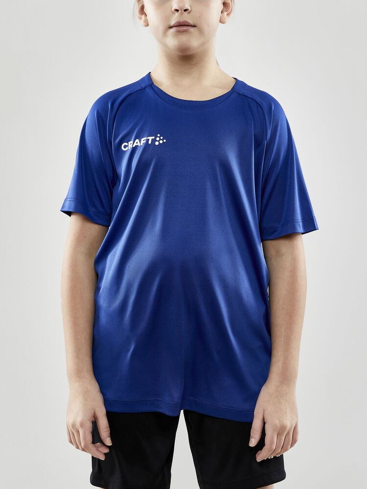 Craft Evolve Tee Jr - Club Cobalt [346000] / 122/128