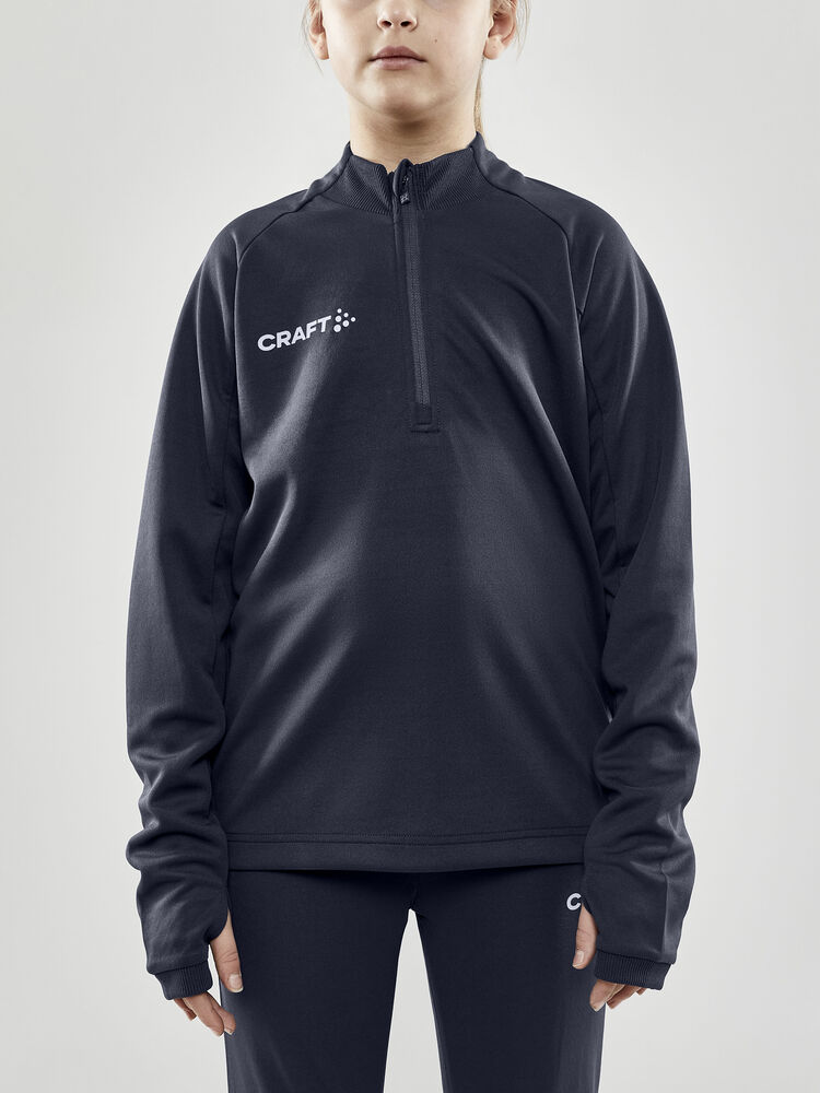 Craft Evolve Halfzip Jr - Asphalt (retail) [995000] / 122/128