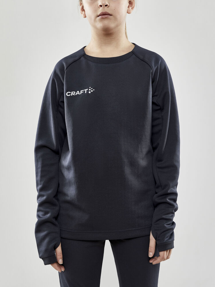 Craft Evolve Crew Neck Jr - Asphalt (retail) [995000] / 122/128
