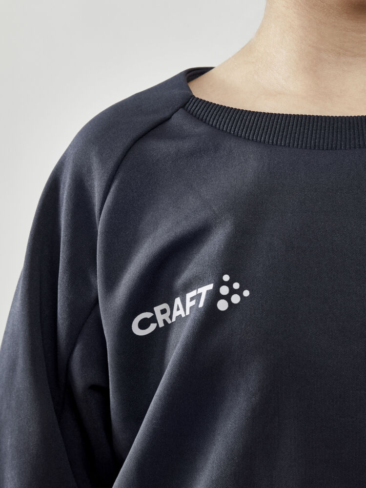 Craft Evolve Crew Neck Jr - Asphalt (retail) [995000] / 122/128