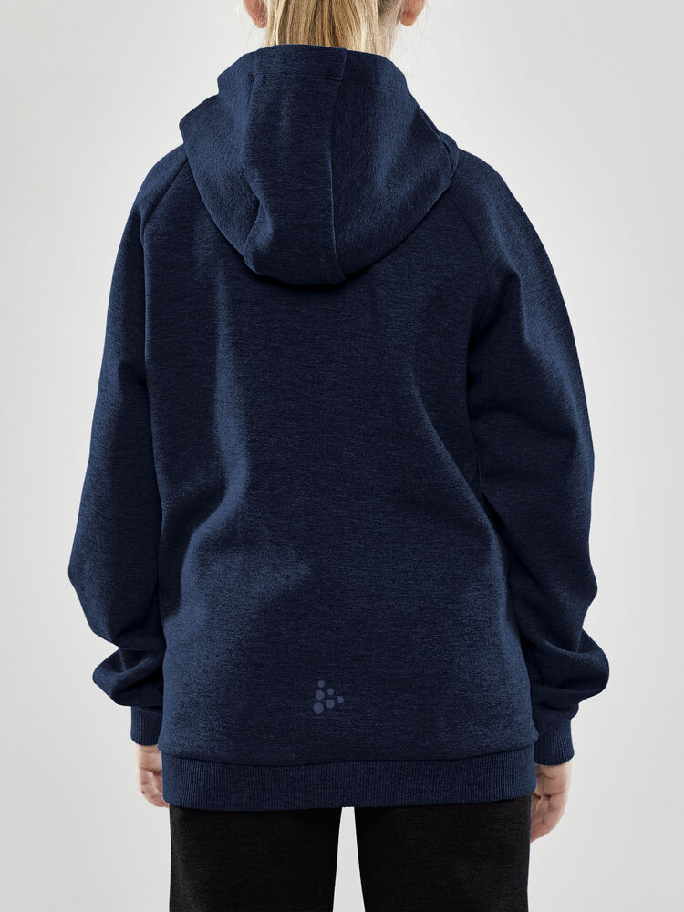 Craft CORE Soul Full Zip Hood Jr - DARK NAVY [395000] / 122/128